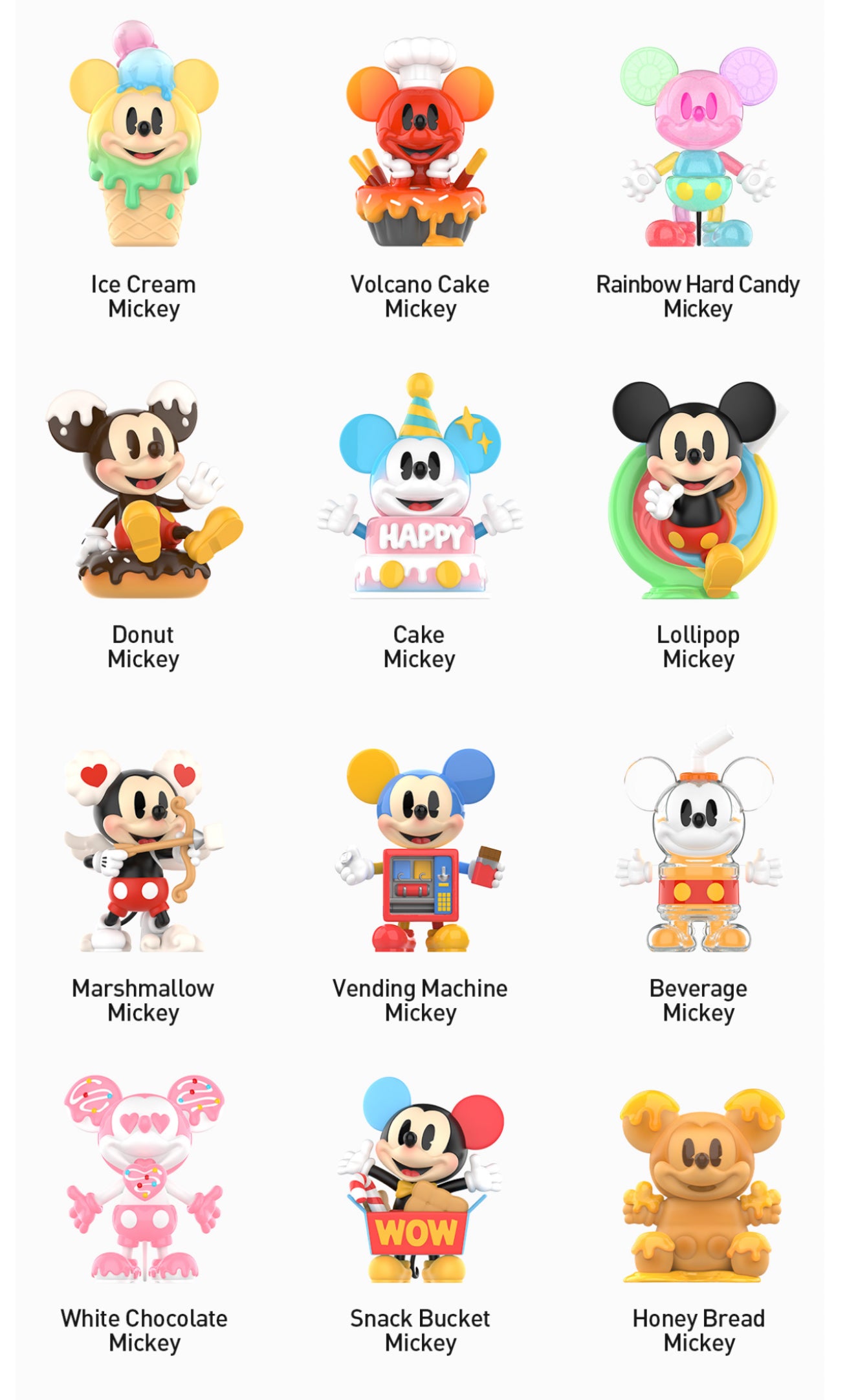 Disney Mickey Childhood of Boundless Imagination series POPMART