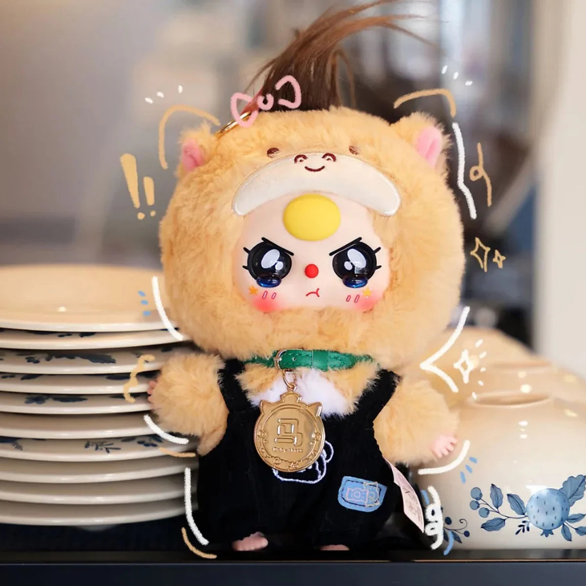 Baby Three Zodiac V2 Plush Series Blind open bag