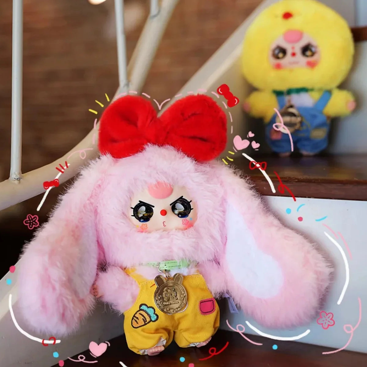 Baby Three Zodiac V2 Plush Series Blind open bag