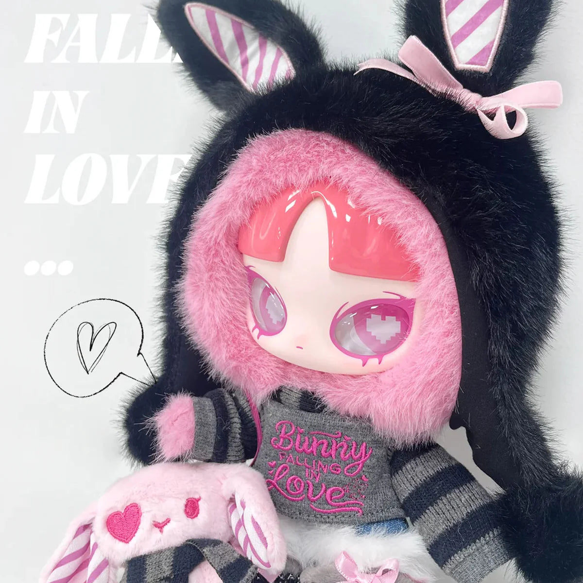 INN'S 520 Bunny Falling in LOVE Limited Plush in original packaging