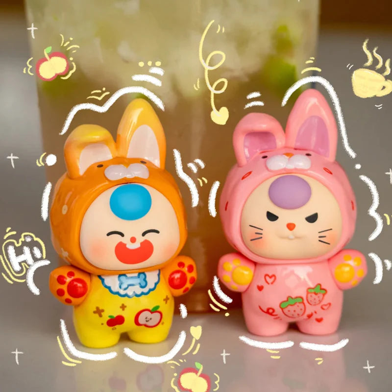 Baby Three Dopamine Rabbit Cute Series Bean Blind Bag