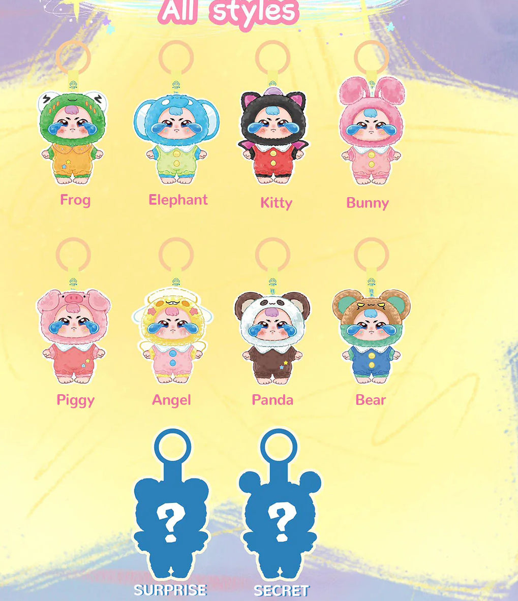 Sad Baby Monster Pajama Party Series Plush Blind Bag