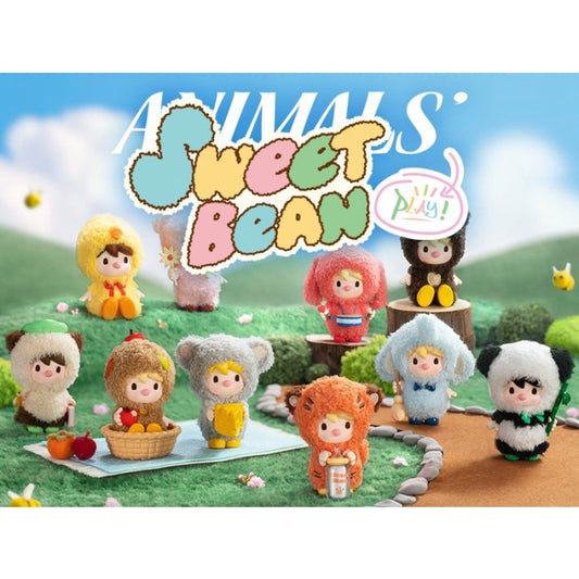 SWEET BEAN ANIMAL playing series plush figures blind open box