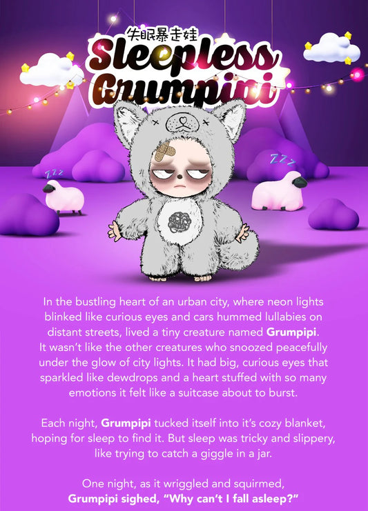 Sleepless Grumpipi Series Plush Blind Box