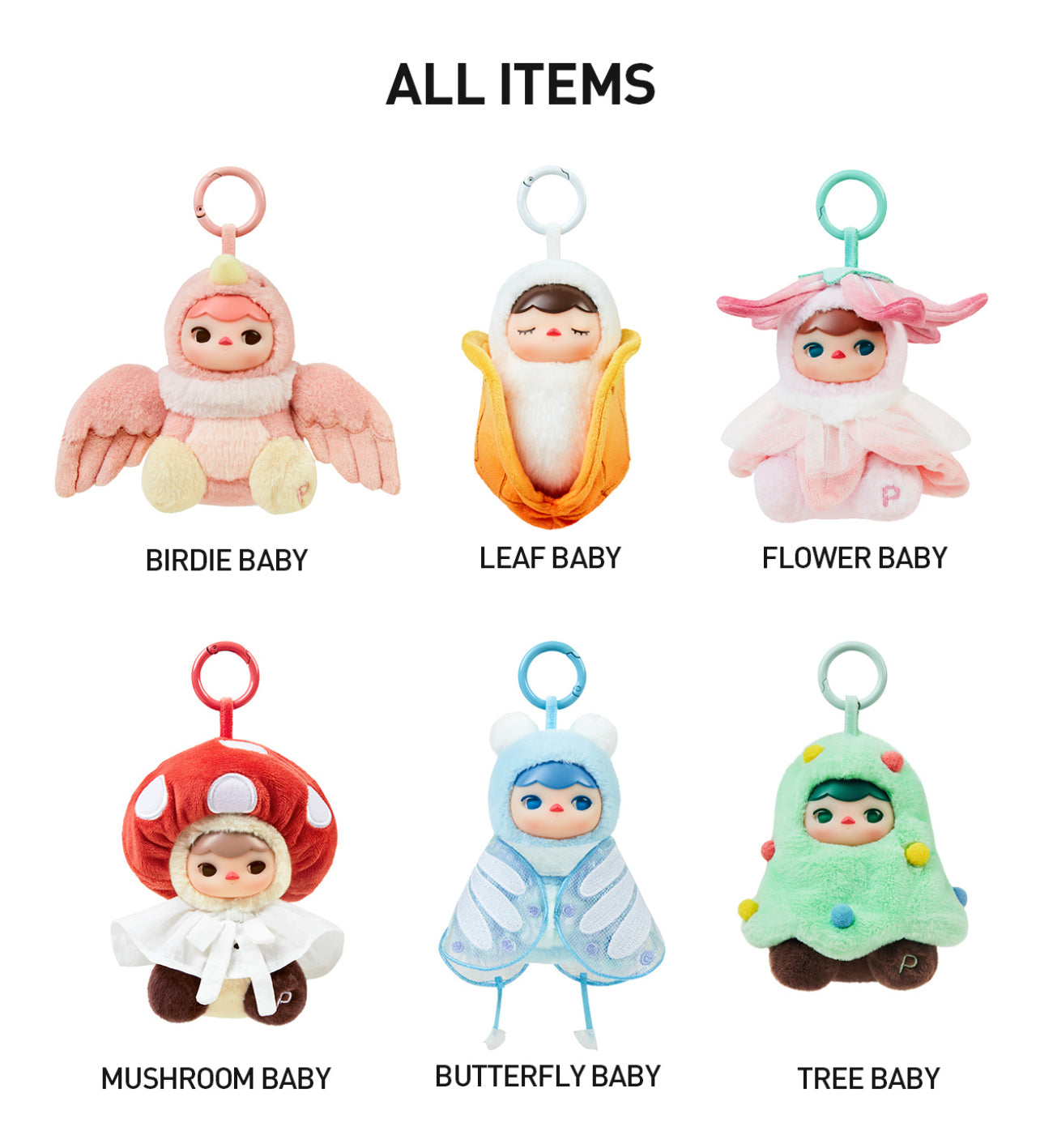 PUCKY FOREST party series Plush Pendant BLIND BOX