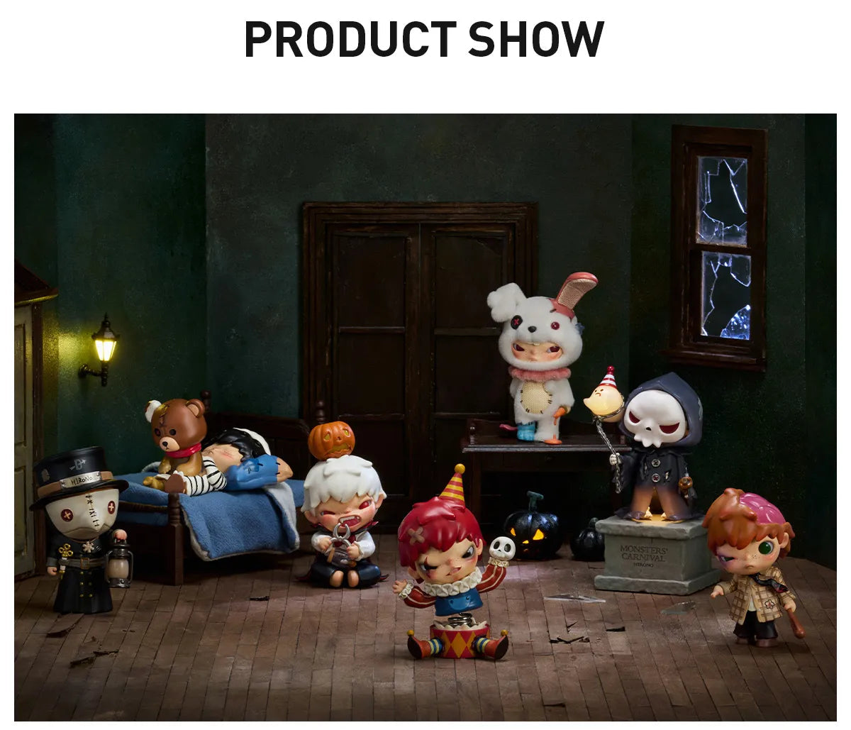Hirono Monsters' Carnival Series Blind Box Figures