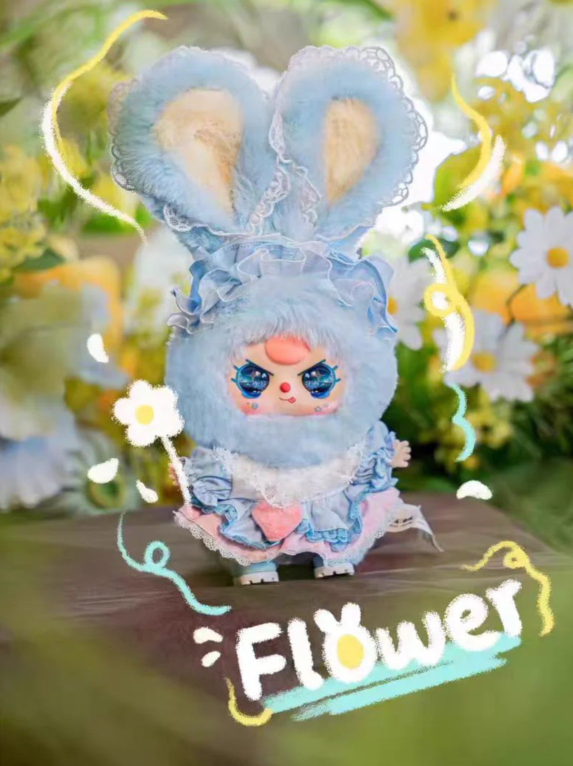 Baby Three LOLITA Dream 100% limited Plush Pendant (NO MOVING EYES)