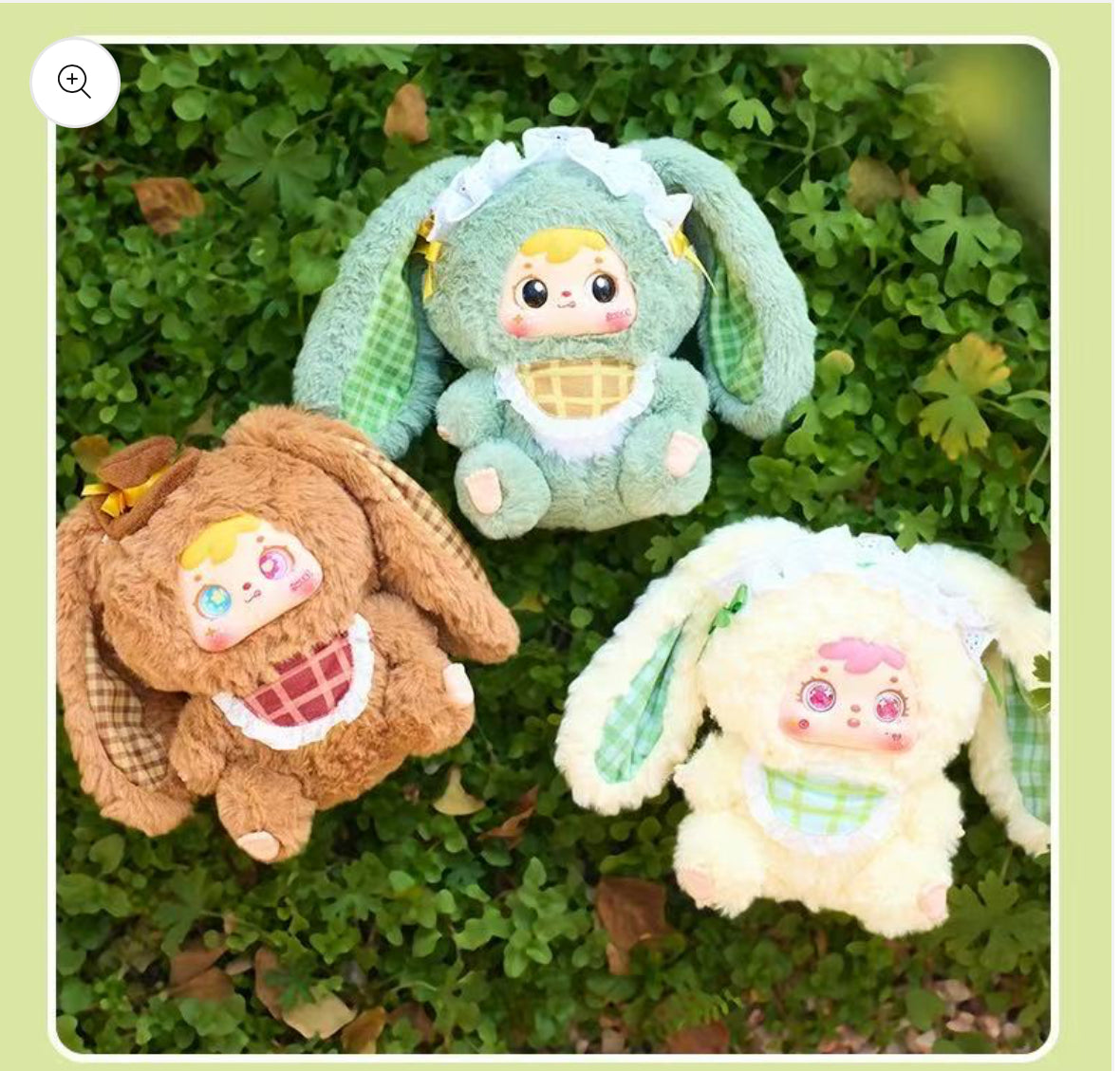 Samuel Little Rabbit Big Family Series Plush open bag No box