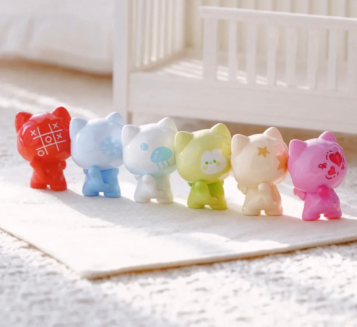 YOOKI Cat On The Loose Mini Bean Series Blind Bag 4 pcs in one bag