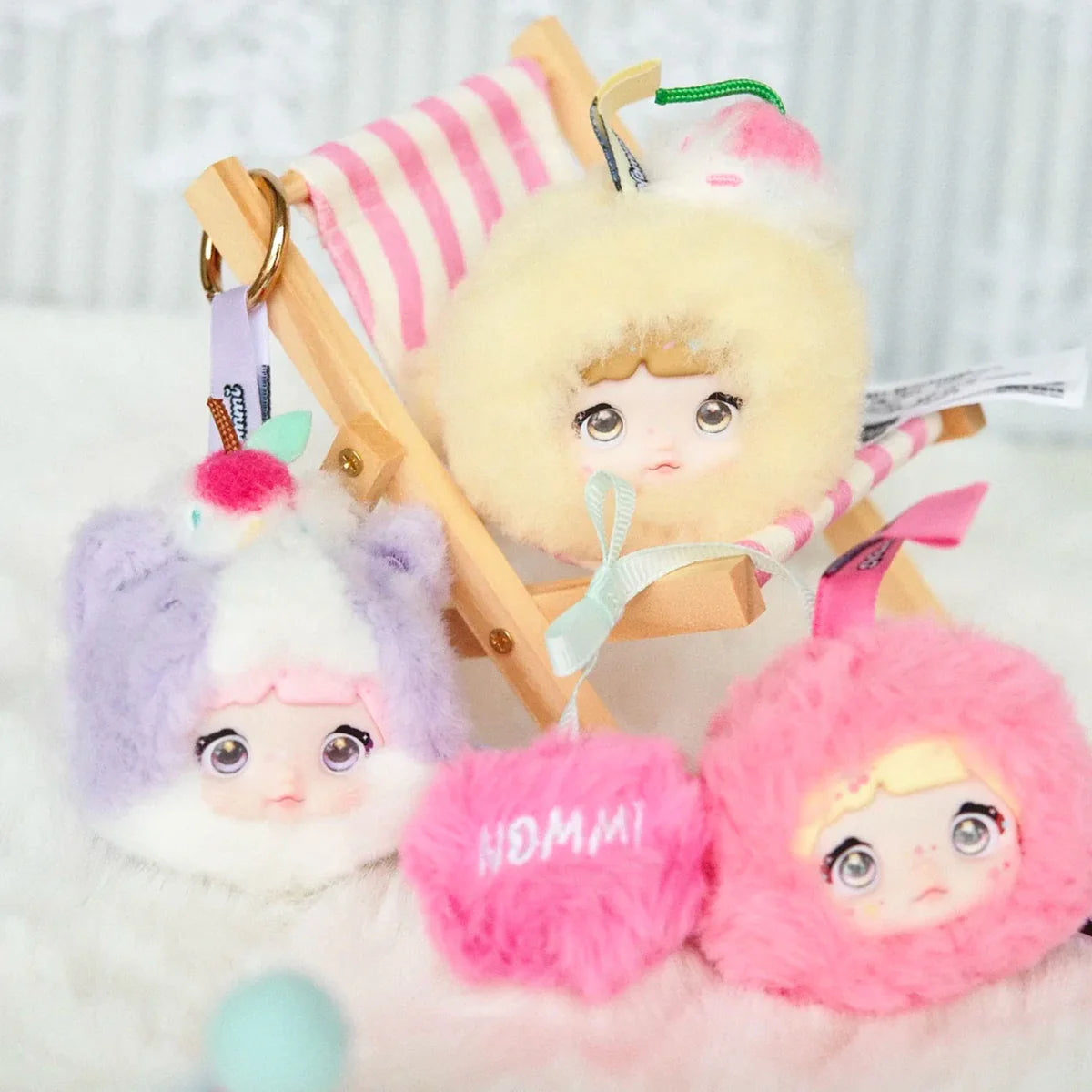 NOMMI 100% Sweetness Mini Plush Pendant Series Blind Box or Bag