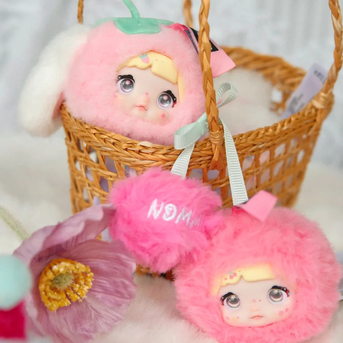 NOMMI 100% Sweetness Mini Plush Pendant Series Blind Box or Bag