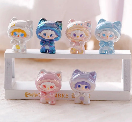 YOOKI Cat On The Loose Mini Bean Series Blind Bag 4 pcs in one bag