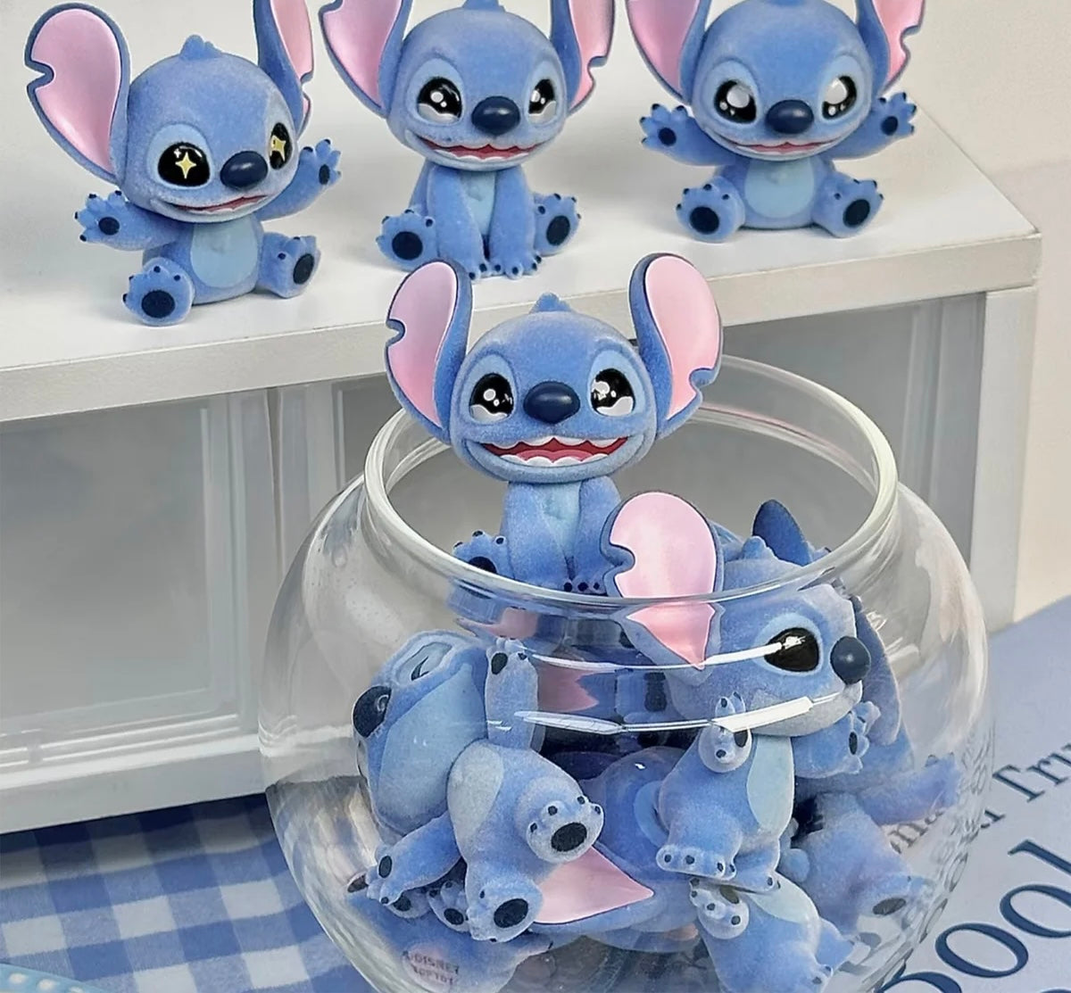 DSY Stitch Mini Fluffy Series Blind Bag 3 pcs in a bag - TOPTOY
