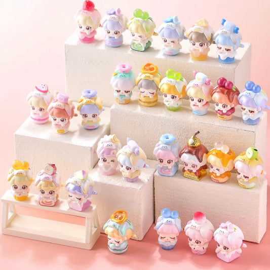 Naibao Meow Tea Party Series Mini Bean Blind box 3 pcs in a box