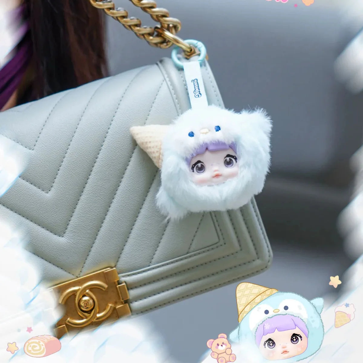 NOMMI 100% Sweetness Mini Plush Pendant Series Blind Box or Bag