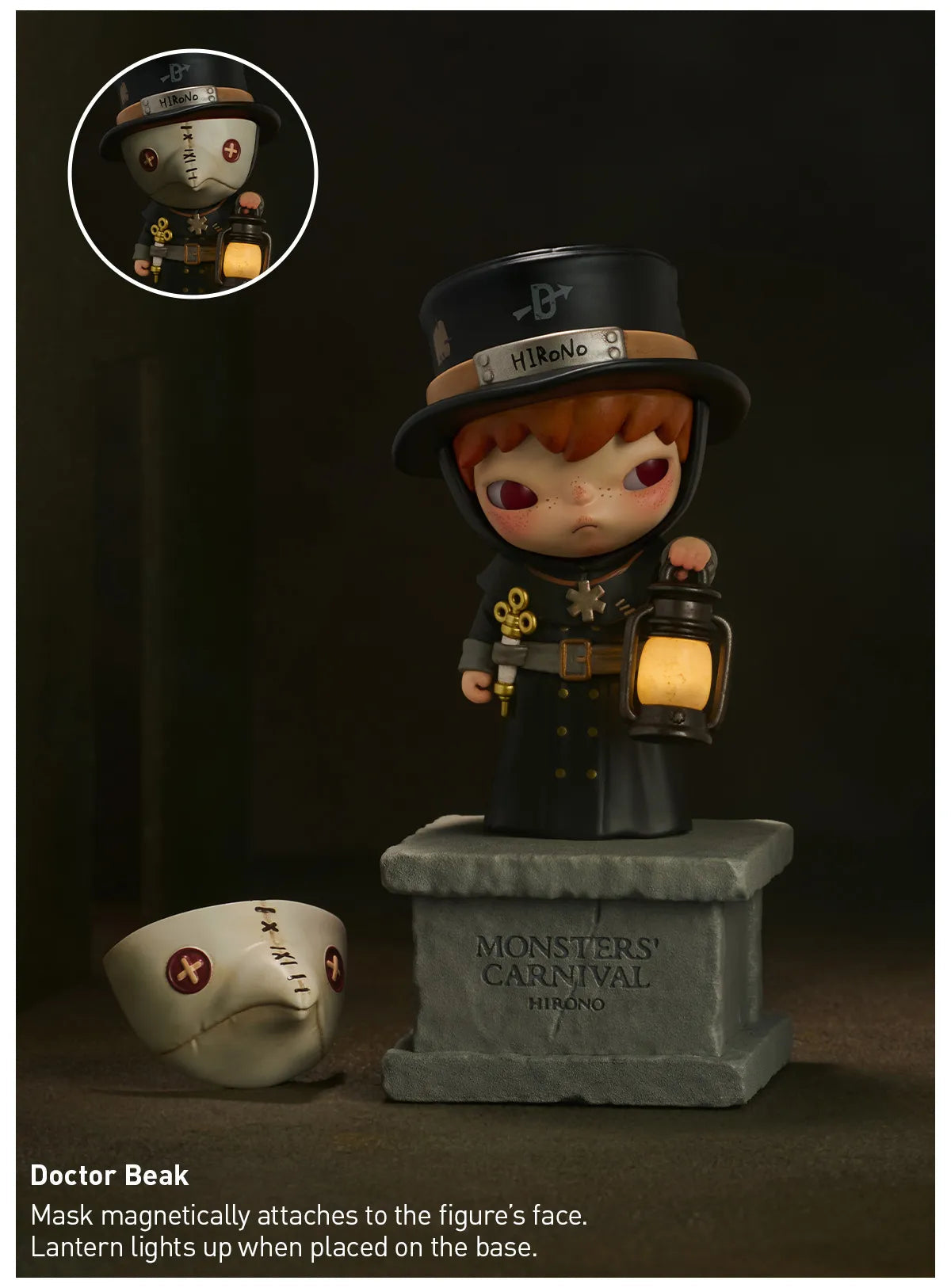 Hirono Monsters' Carnival Series Blind Box Figures