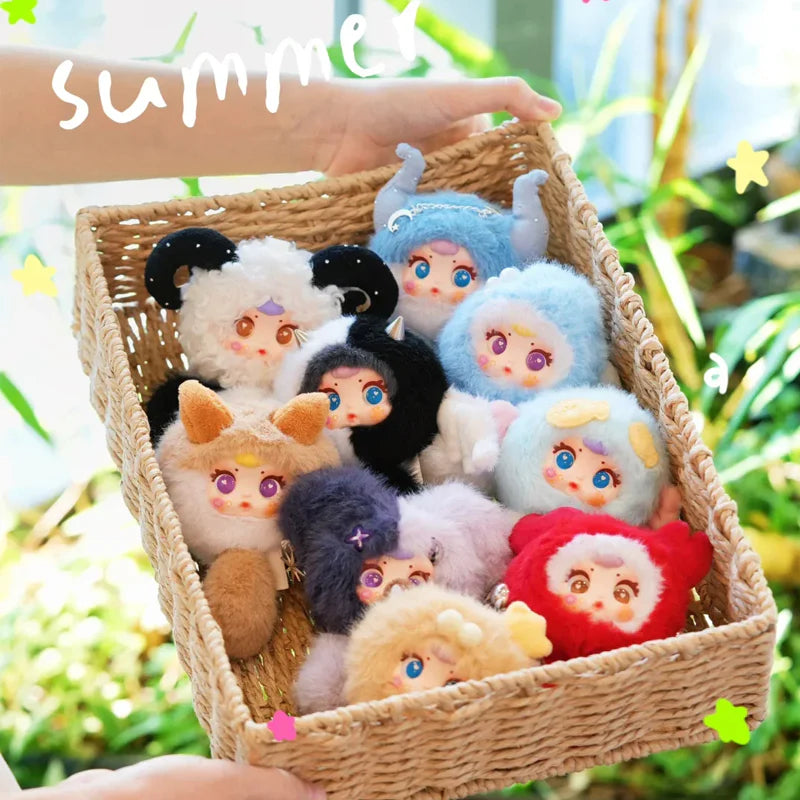 MM Milk Candy Cute Zodiac Signs Plush Series Blind Box or Bag