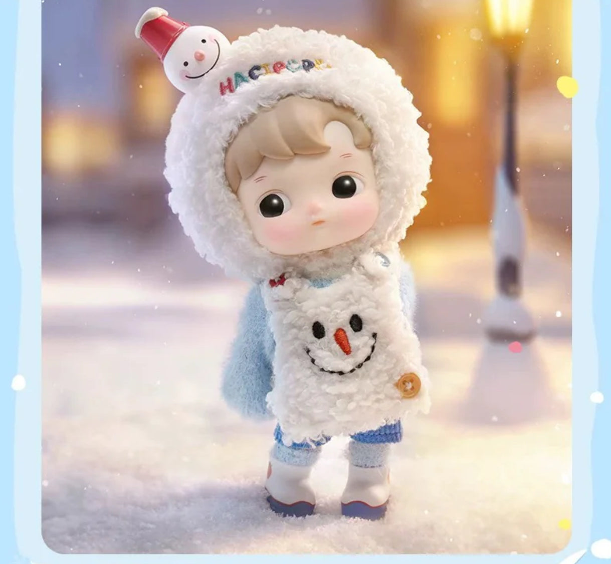 HACIPUPU Snowman is Coming Action Figure BJD sealed in original packaging