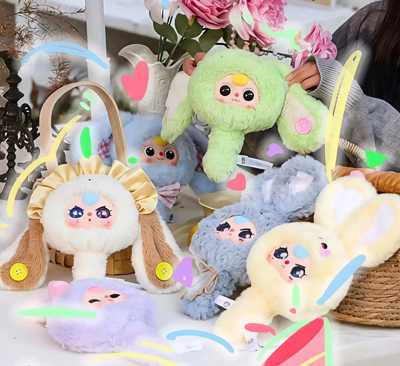 Baby Three Magic Mirror Plush Series Blind OPEN bag NO BOX