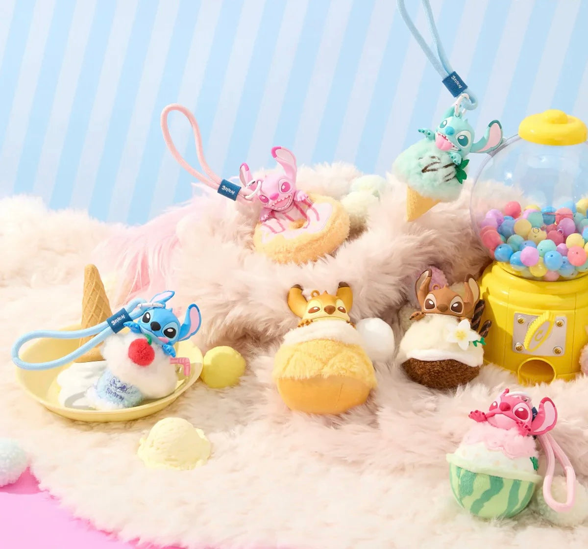 STITCH Dessert Series Fragrance Plush Pendant Blind Bag - NO BOX