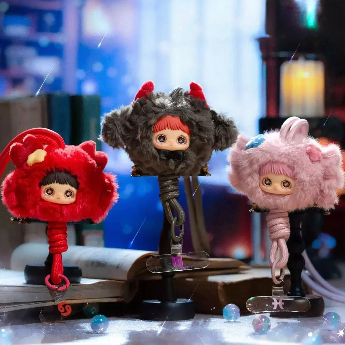 MAYMEI Horoscope Stories Series Plush Lanyard Blind Box