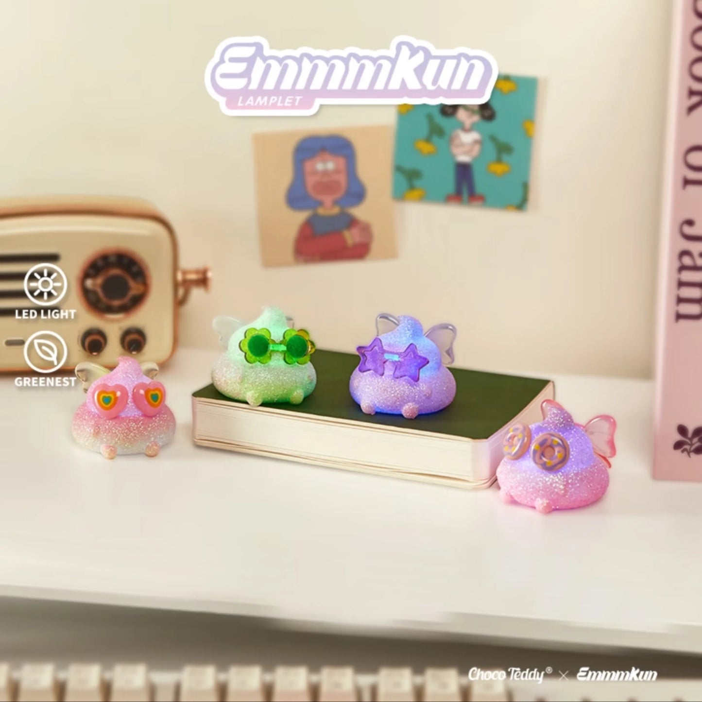 EmmmKun Bling Bling Lamplet blind box (Poop Light)