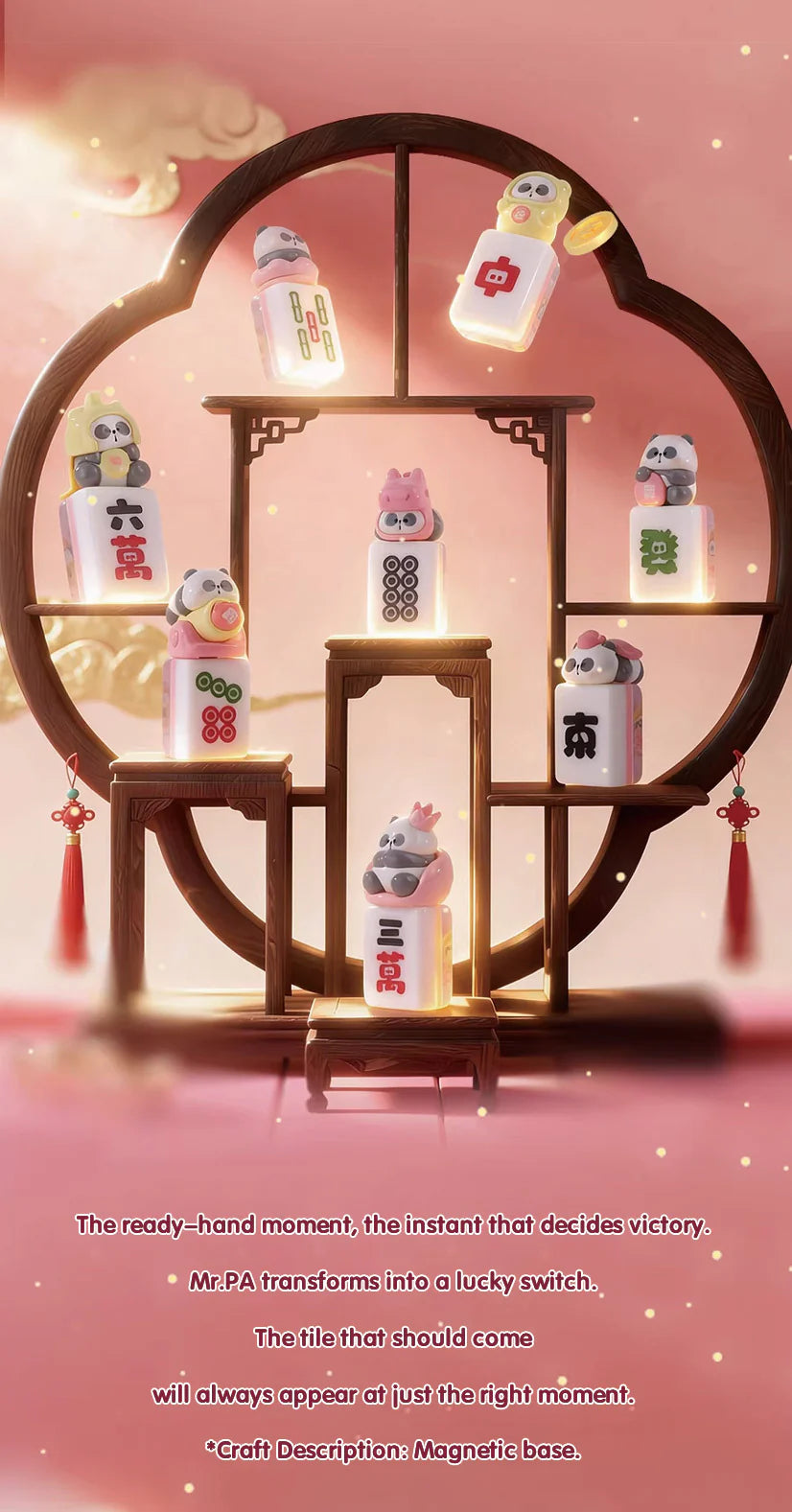 MR.PA Overflowing Peach Luck Mini Bean Series Blind Bag