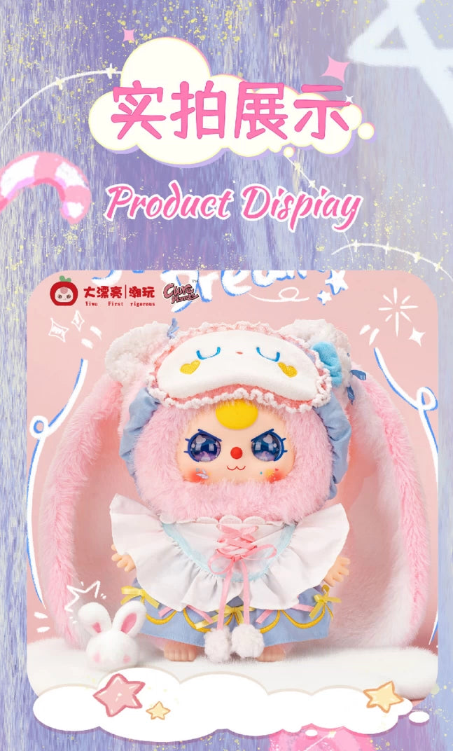 Baby Three V5 400% Sweet Dreams Plush Blind OPEN BAG NO BOX
