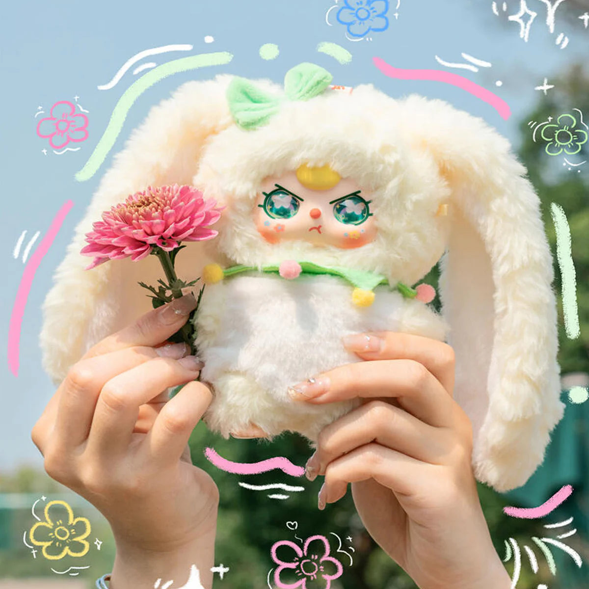 Baby Three BB3 Where's Spring Flower Series SCENTED Plush Blind open bag plushes