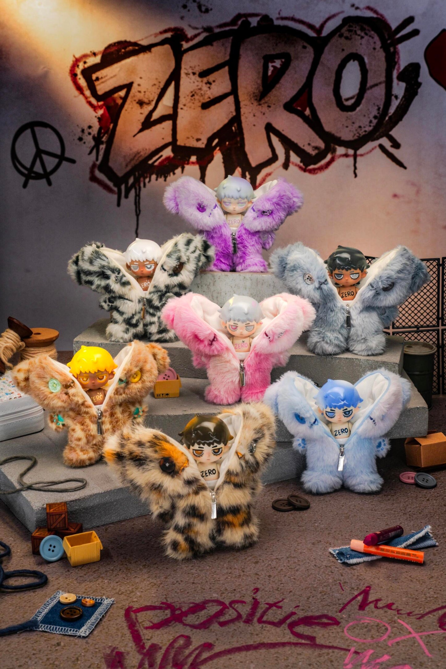 Zero Doll Paradise Fantasy Plush Series toy Blind bag