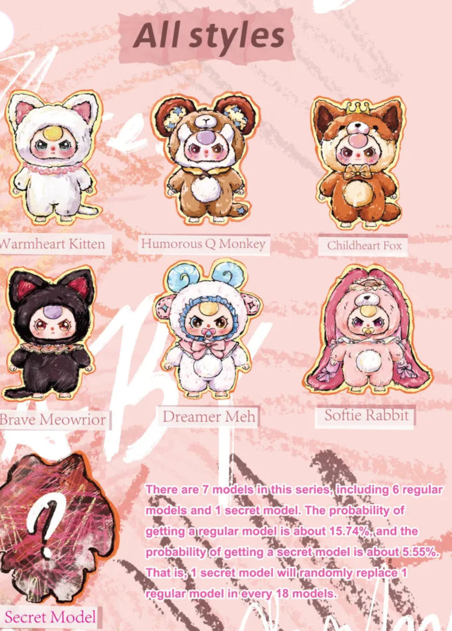 Baby Three 800% Artificial intelligence Plush Style Lucky Bag CONFIRMED