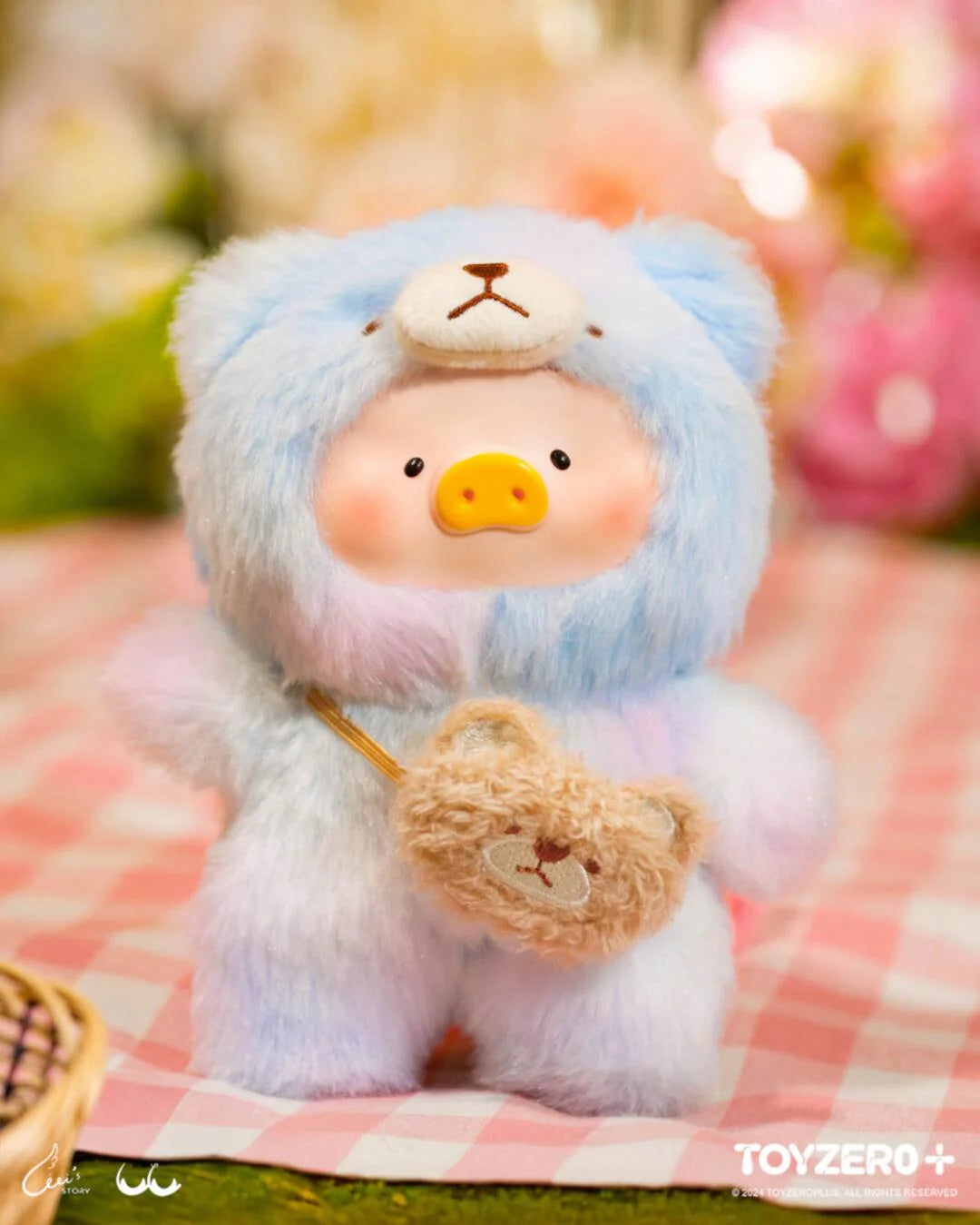 Lulu The Piggy V1 and V2 Vintage Teddy Lulu Shop, Bunny Series Plush Blind Box