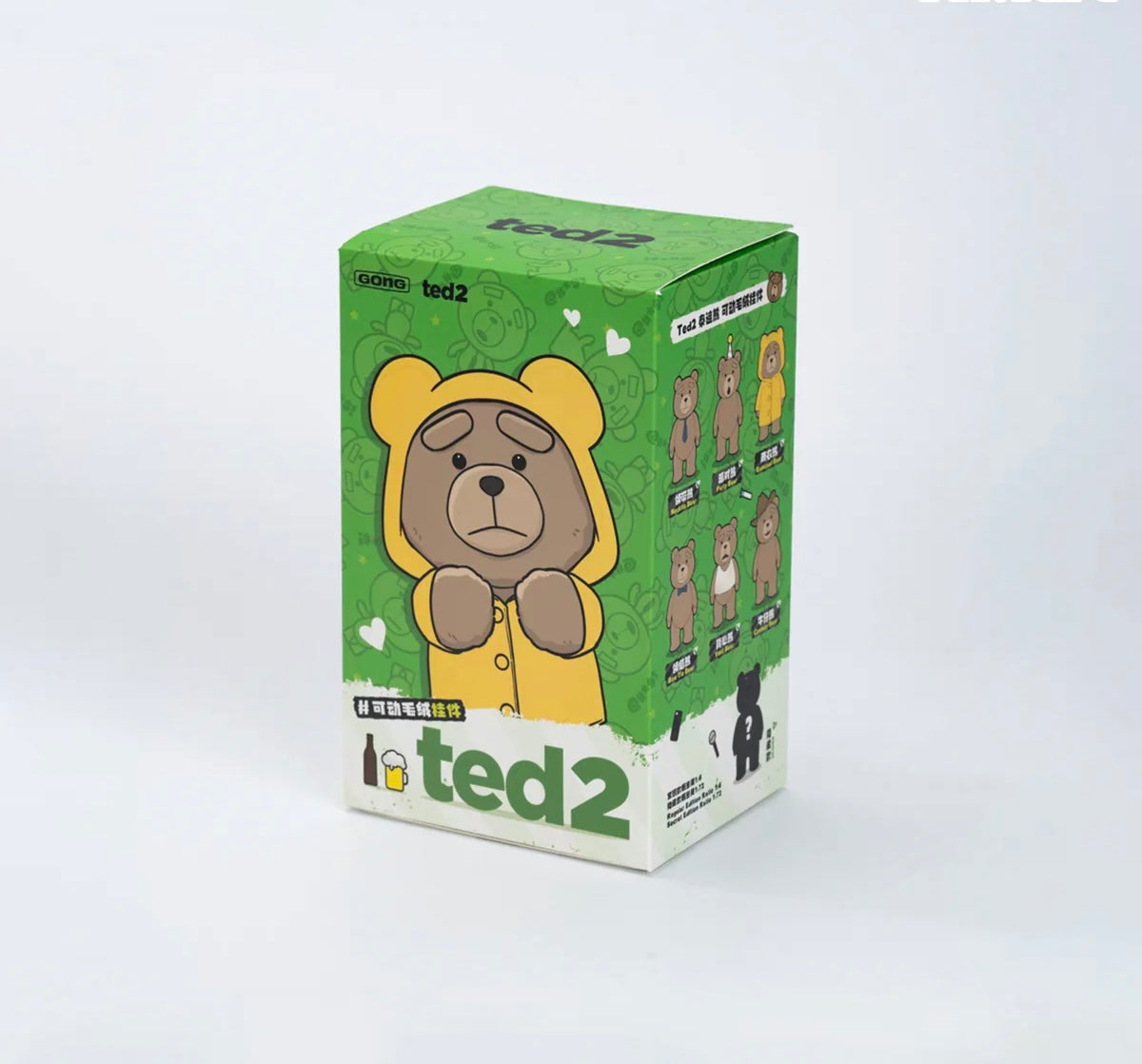 TED2 Teddy Bear Action Plush Pendant Series Blind Box