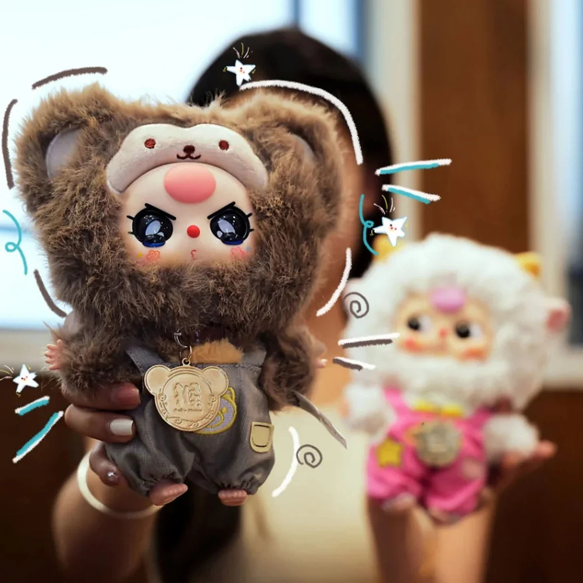 Baby Three Zodiac V2 Plush Series Blind open bag
