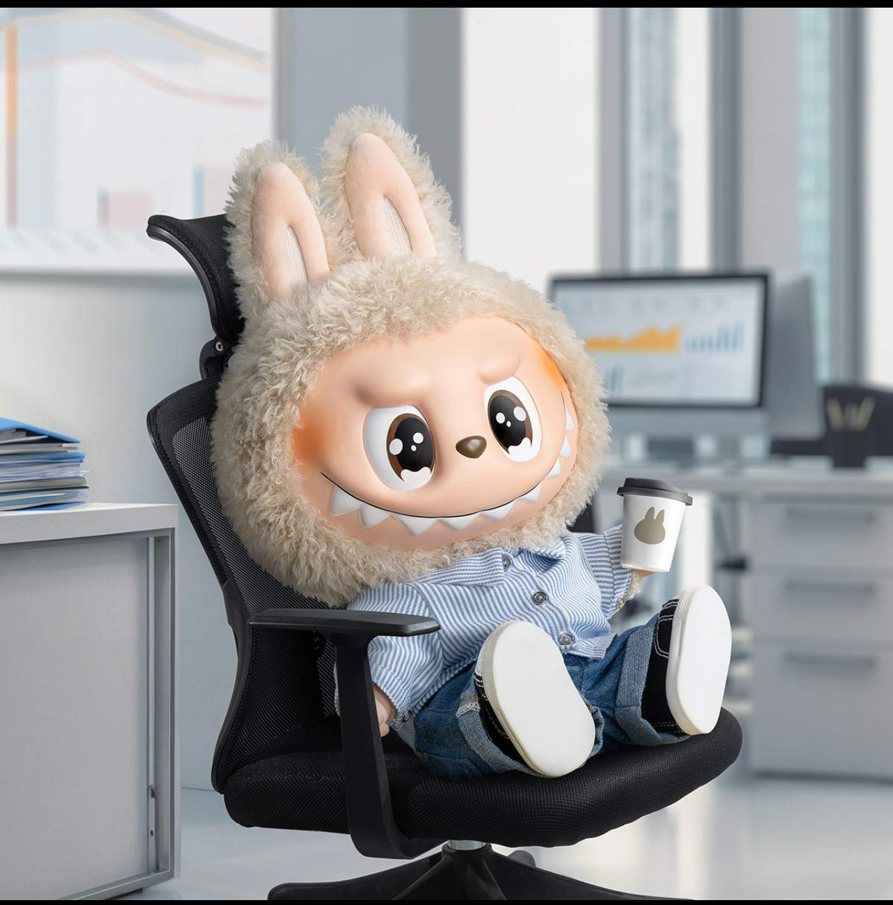 LABUBU Flip With Me The Monsters - Big Plush Doll