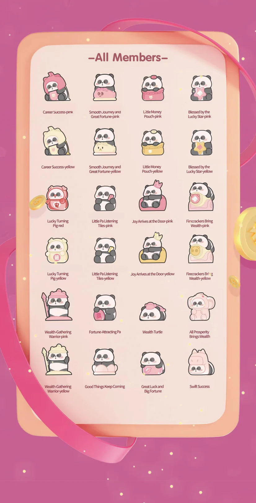 MR.PA Overflowing Peach Luck Mini Bean Series Blind Bag